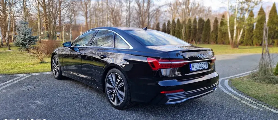 mazowieckie Audi A6 cena 173000 przebieg: 68000, rok produkcji 2019 z Braniewo